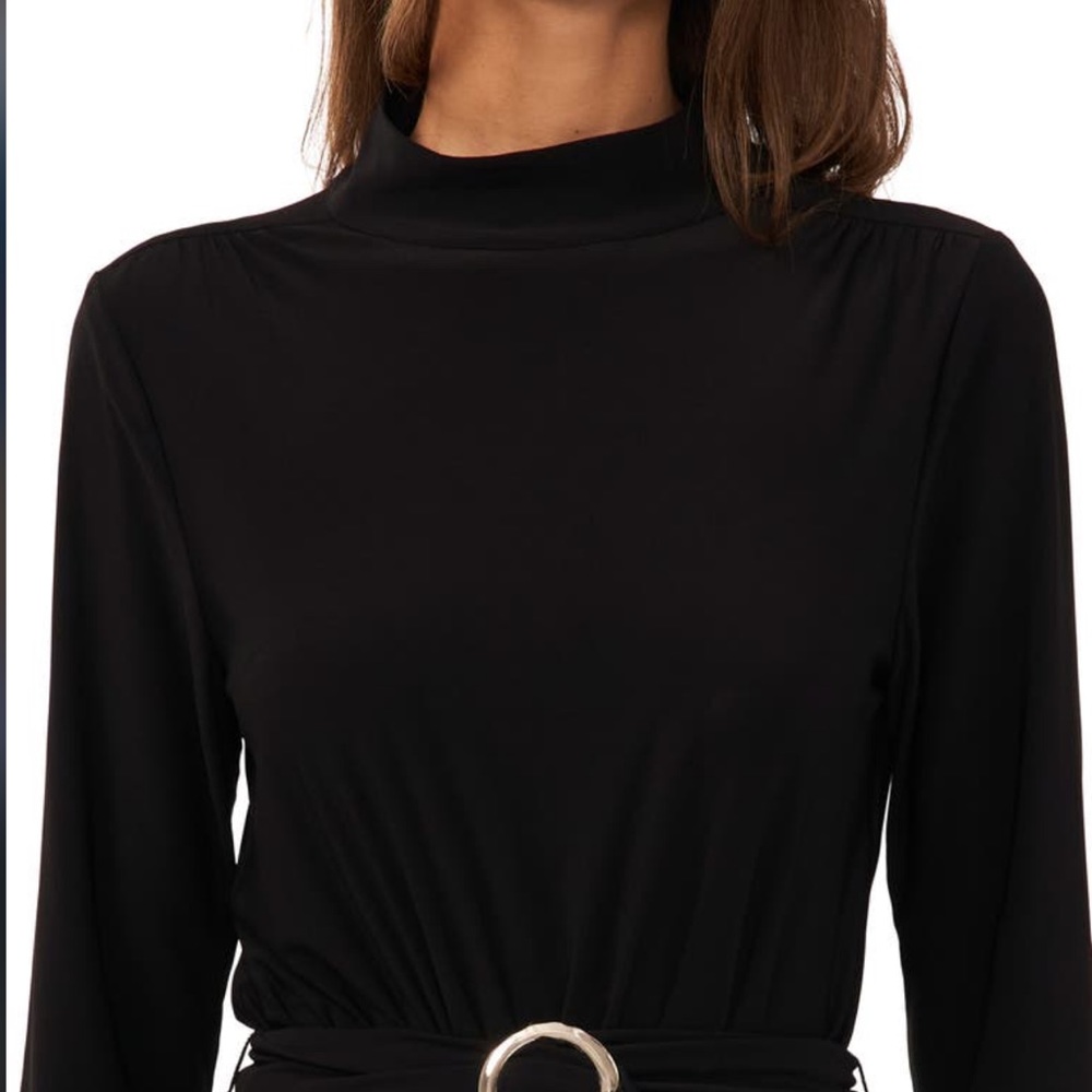 Black dress by halogen size large NWT